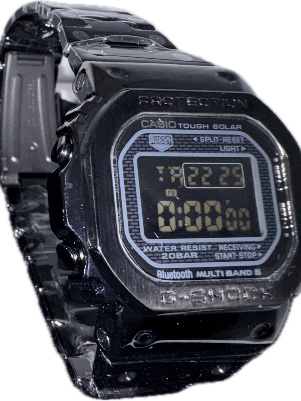 Casio Black G-Shock Tough Solar Digital Watch